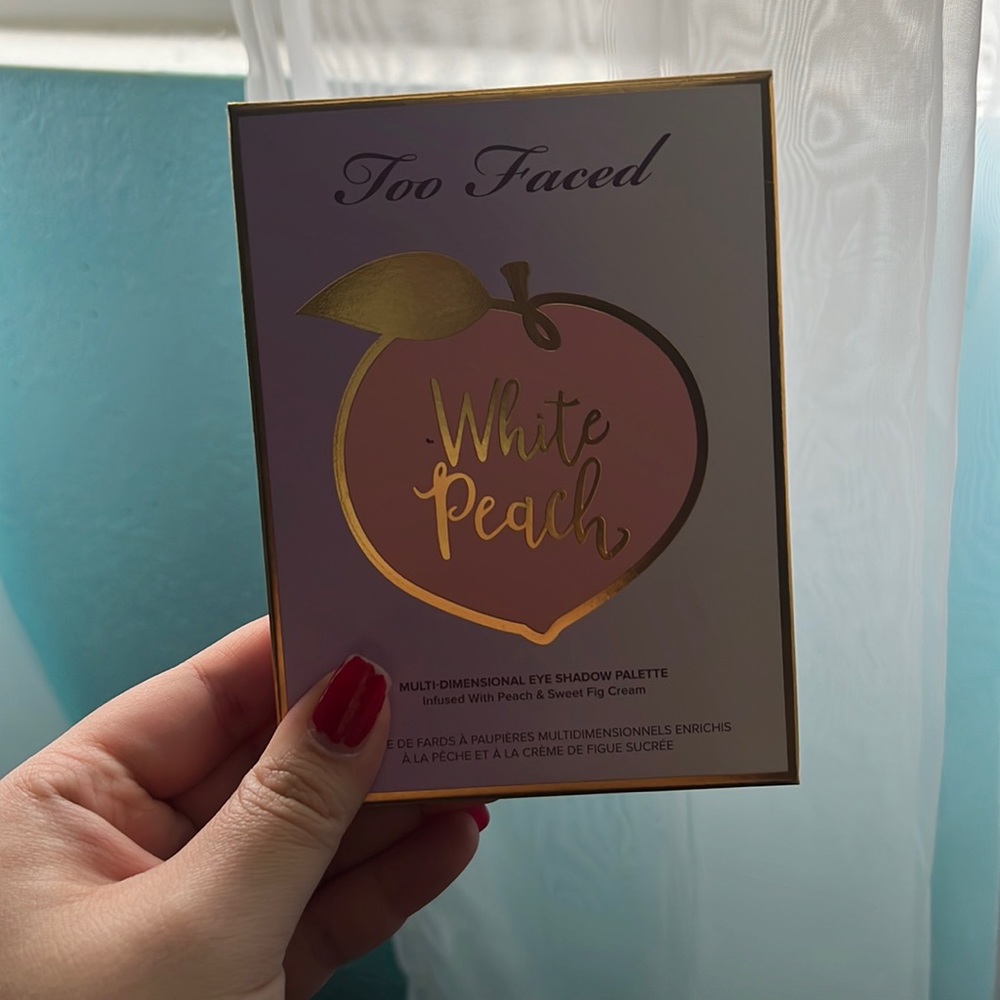 Too Faced White Peach Eyeshadow Palette